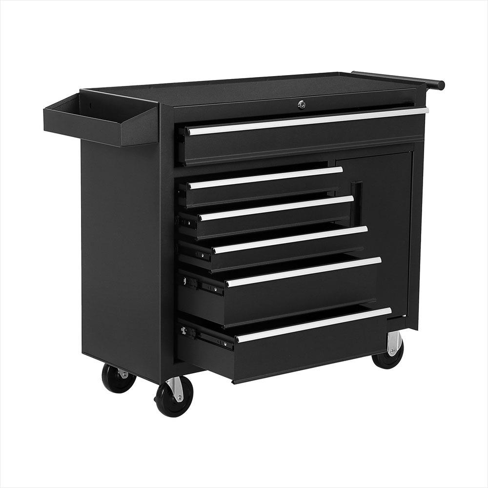 Tools Trolley For Workshop - Kabinet Kotak Perkakas 6 Laci dengan