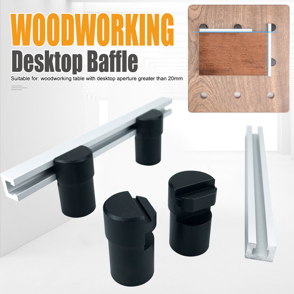 Bench Dog Hole - 2 pak meja rencana penghenti bangku