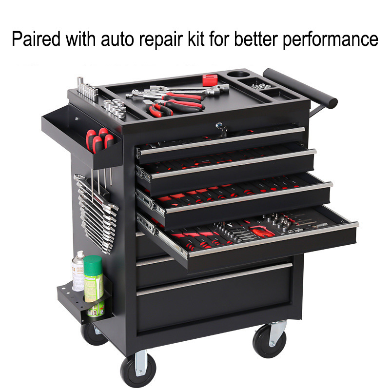 Tools Trolley For Workshop - Troli Kotak Perkakas 5 Laci Multifungsi