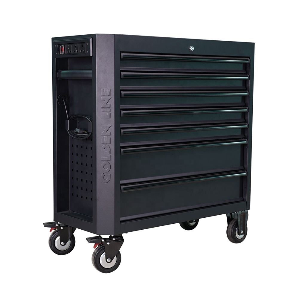 Tools Trolley For Workshop - Kotak Perkakas Baja Tahan Banting Desain