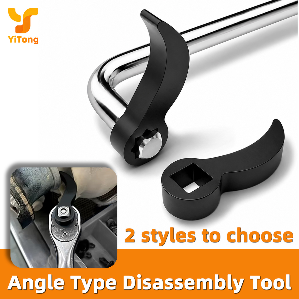 Workshop Tools Types - Kepala Adaptor Kunci Pas Tipe Sudut