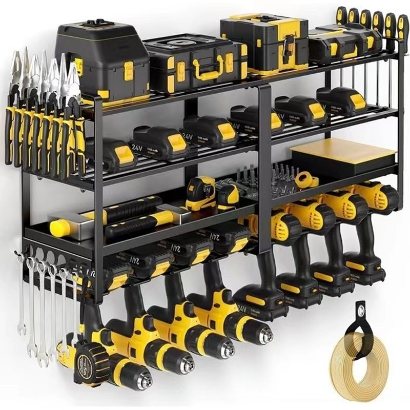 Workshop Tools Trolley - Rak Organizer Perkakas Tangan yang Dipasang