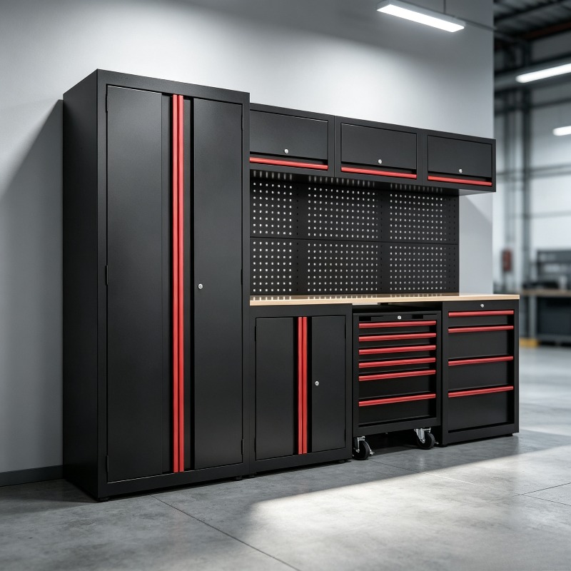 Tools Trolley For Workshop - Kabinet Perkakas Bengkel yang Dapat Disesuaikan,