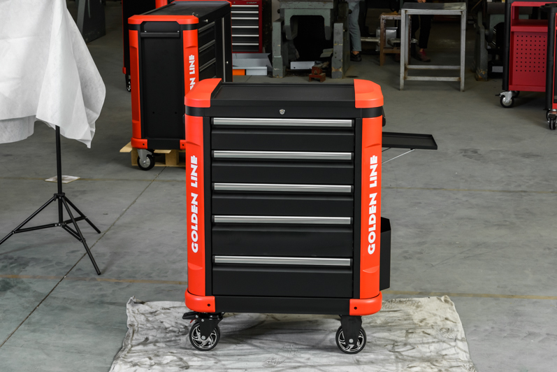 Lemari Perkakas Logam Beroda d - Tools Trolley For Workshop ulasan dan harga