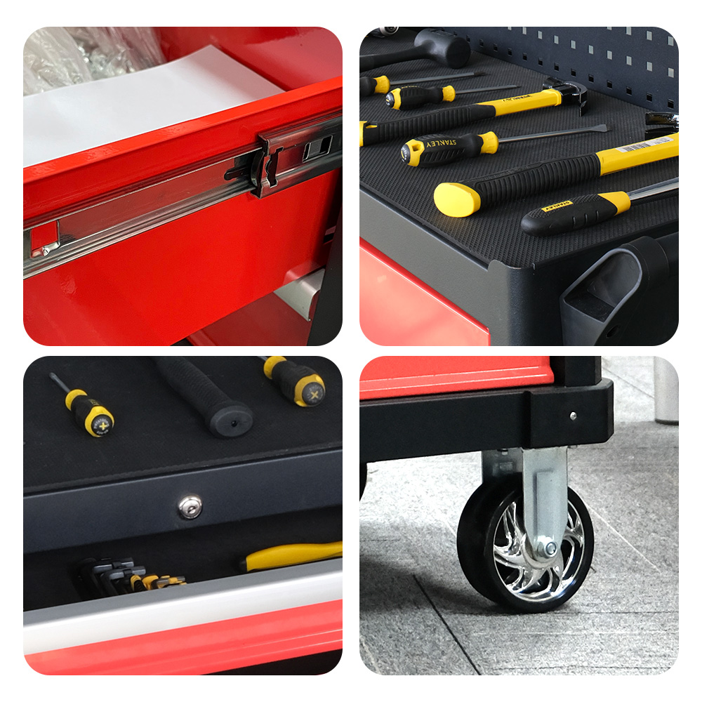 Lemari Perkakas Logam Murah 4  - Tools Trolley For Workshop ulasan dan harga