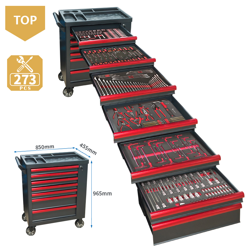 Troli Perkakas 7 Laci Dengan S - Tools Trolley For Workshop ulasan dan harga
