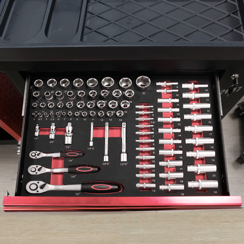 Troli Perkakas 7 Laci Dengan S - Tools Trolley For Workshop ulasan dan harga