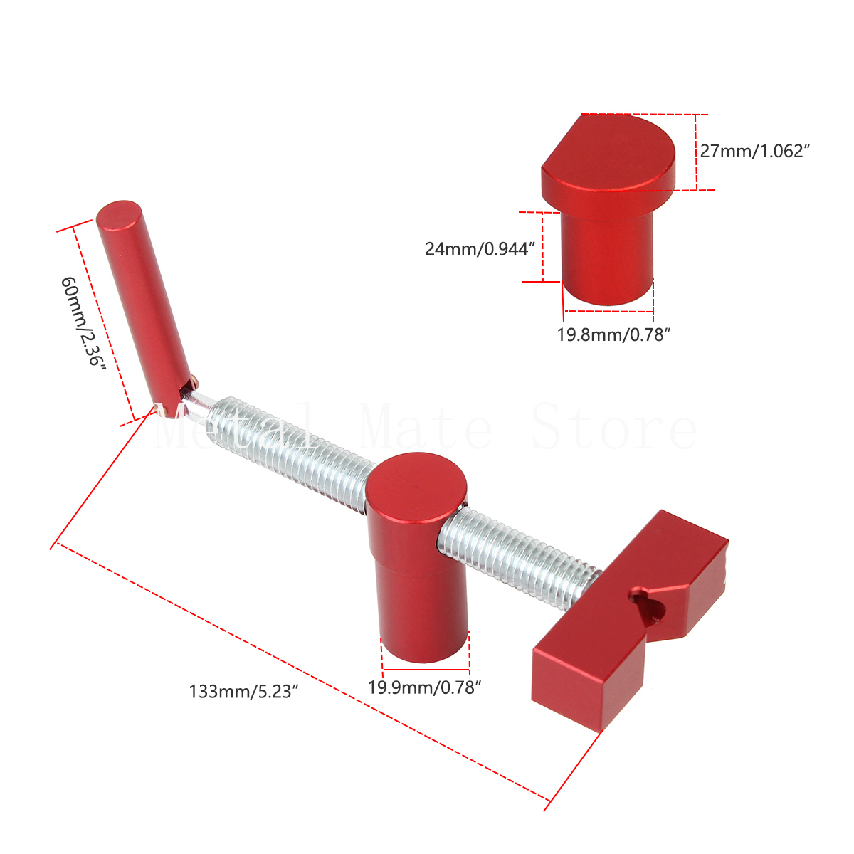 Penjepit Meja Kerja Kayu, Pena - Bench Dog Hole ulasan dan harga