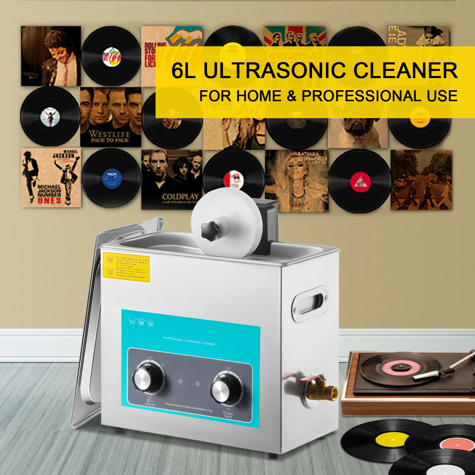 SIHAO 6L Pembersih Piringan Hi - Workshop Tools And Equipment ulasan dan harga