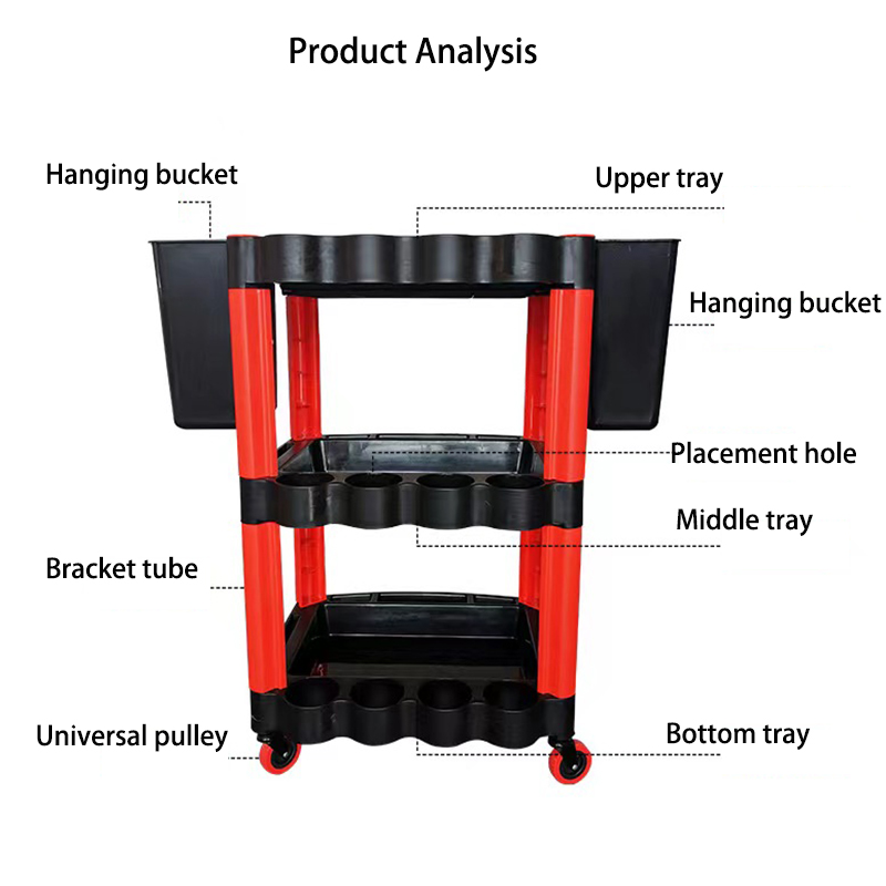 Alat cuci perbaikan mobil, tro - Tools Trolley For Workshop ulasan dan harga