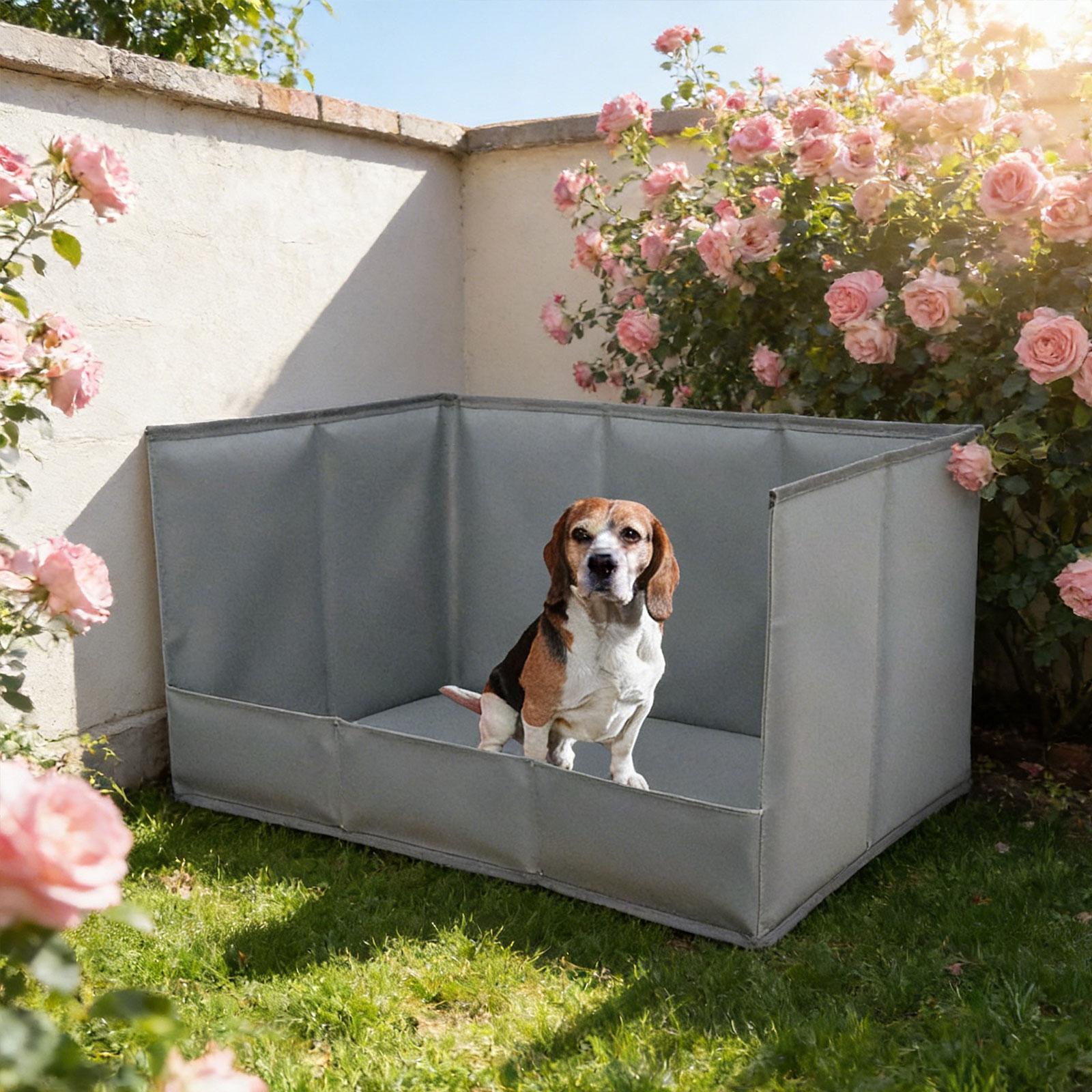 Bak Kotoran Anjing Portabel un - Bench Dog Hole ulasan dan harga