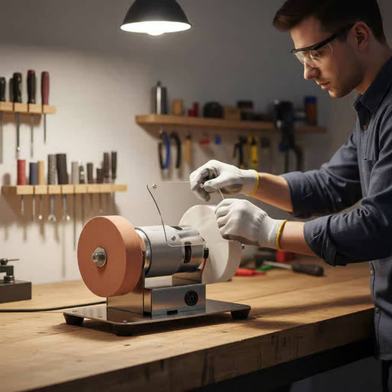 Penggiling Bangku Mini Multifu - Workshop Tools And Equipment ulasan dan harga
