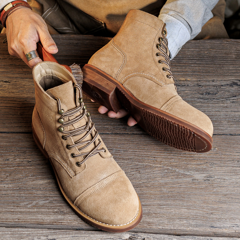 Sepatu Boots Motor Pria Kulit  - Tools Quality ulasan dan harga