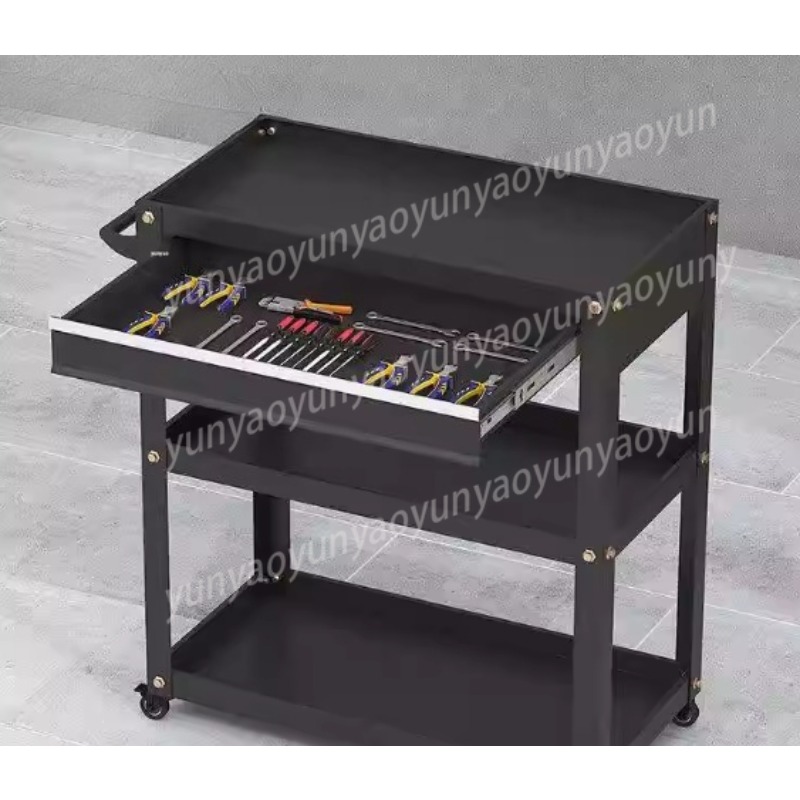 Troli Bengkel 3 Tingkat Multif - Tools Trolley For Workshop ulasan dan harga
