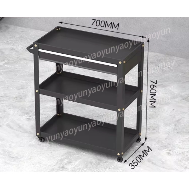 Troli Bengkel 3 Tingkat Multif - Tools Trolley For Workshop ulasan dan harga