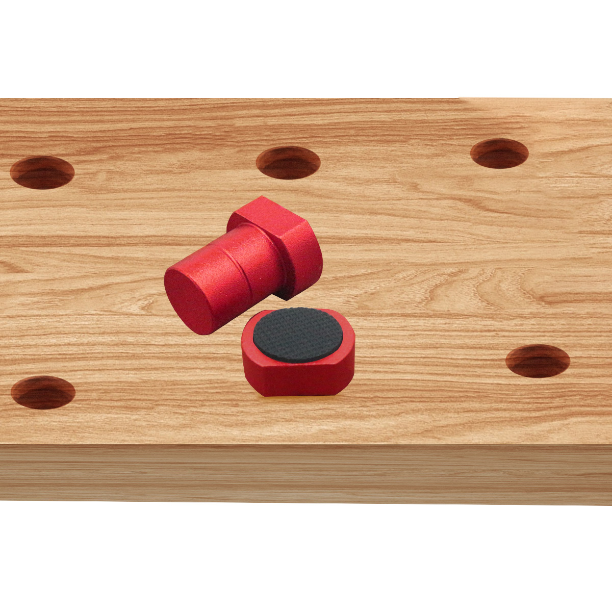 Woodworking bangku anjing, alu - Bench Dog Hole ulasan dan harga