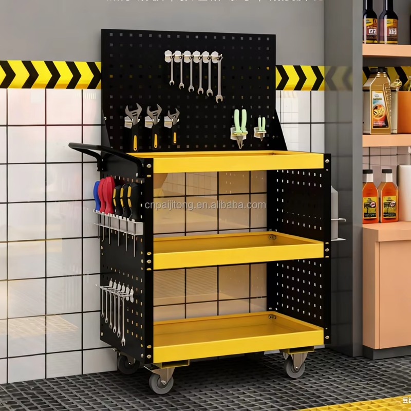 Troli Bengkel Gerobak Perkakas - Tools Trolley For Workshop ulasan dan harga