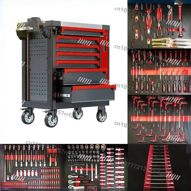 Lemari Penyimpanan Garasi 7 La - Tools Trolley For Workshop ulasan dan harga