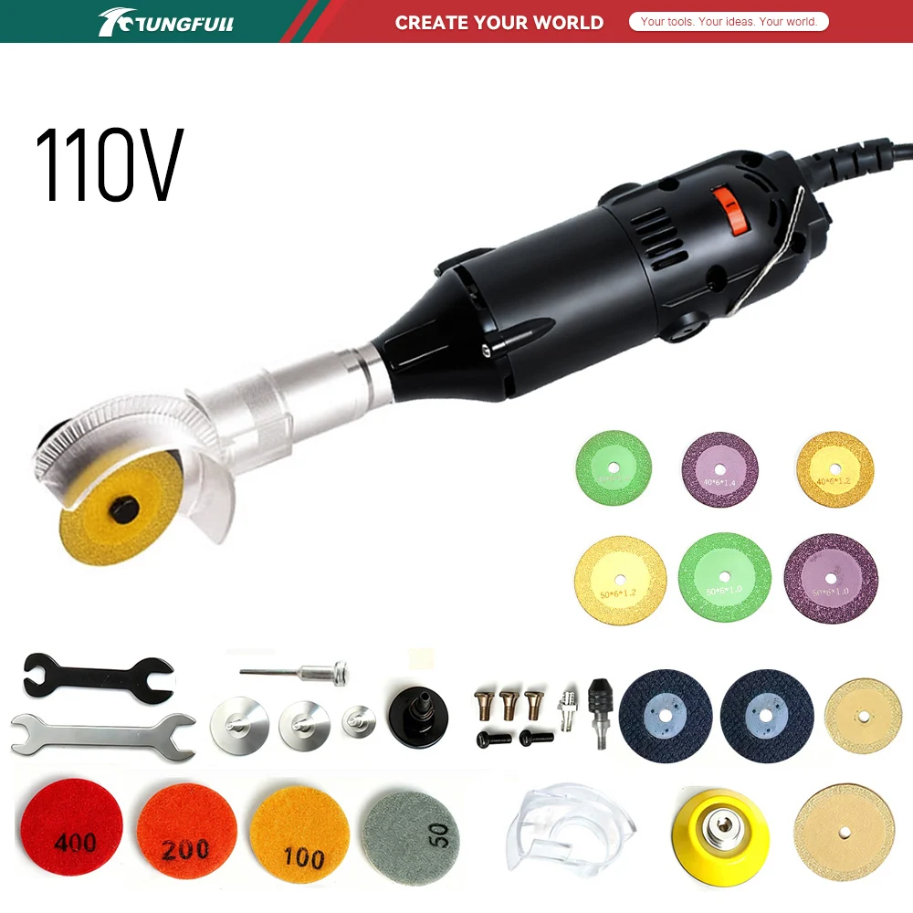 TUNGFULL 110V Penggiling Sudut - Workshop Tools And Equipment ulasan dan harga