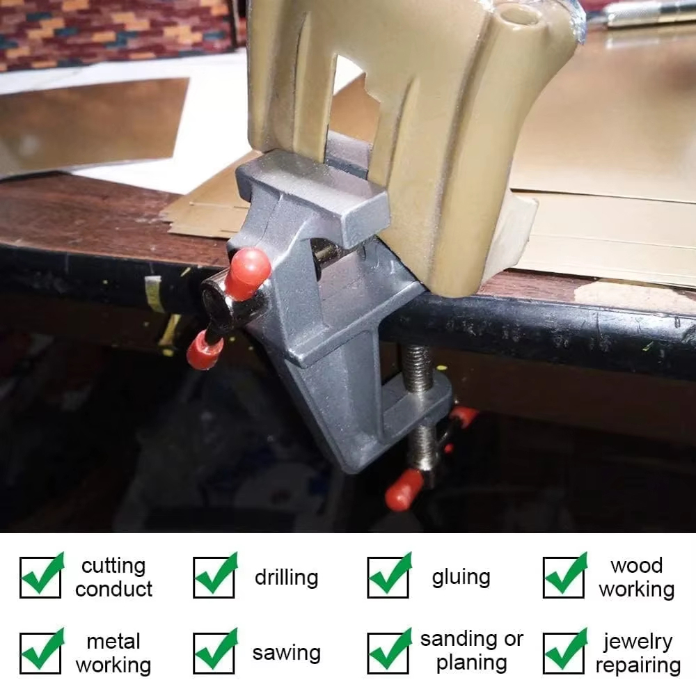 Klem Meja Mini Multifungsi 3.5 - Drill Press Bench ulasan dan harga