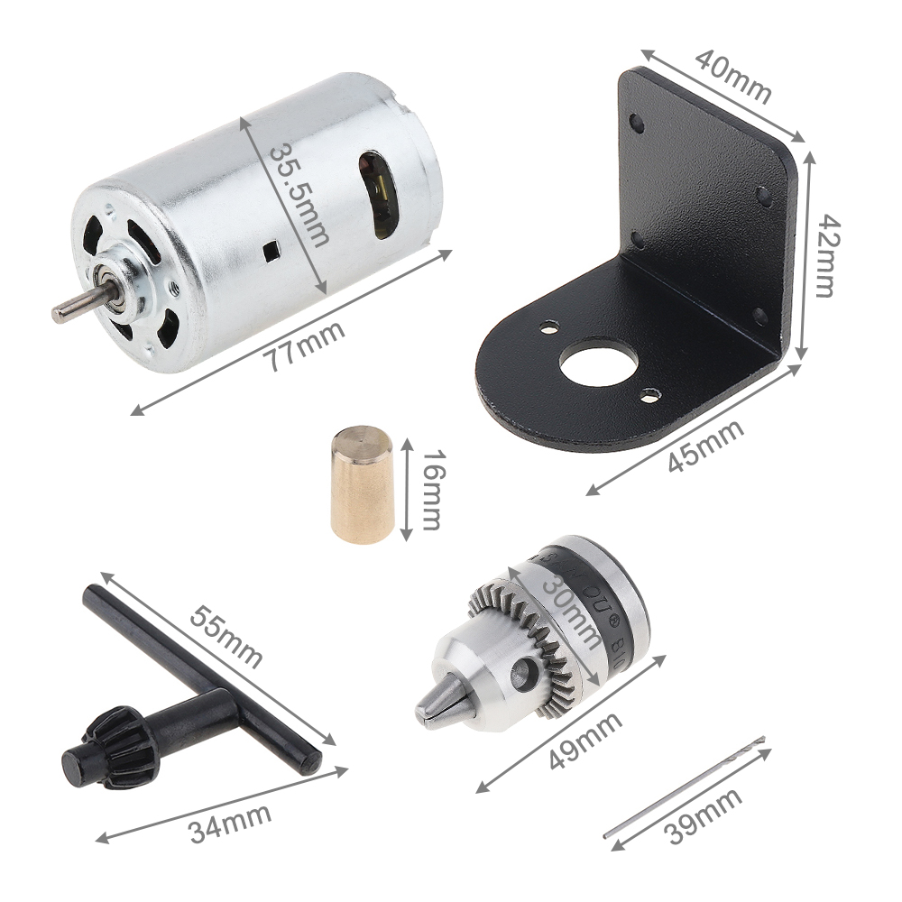 Motor bubut tekan 12-24v, bor  - Drill Press Bench ulasan dan harga